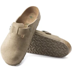 Birkenstock Clogs<Boston Desert Dust Gray Taupe