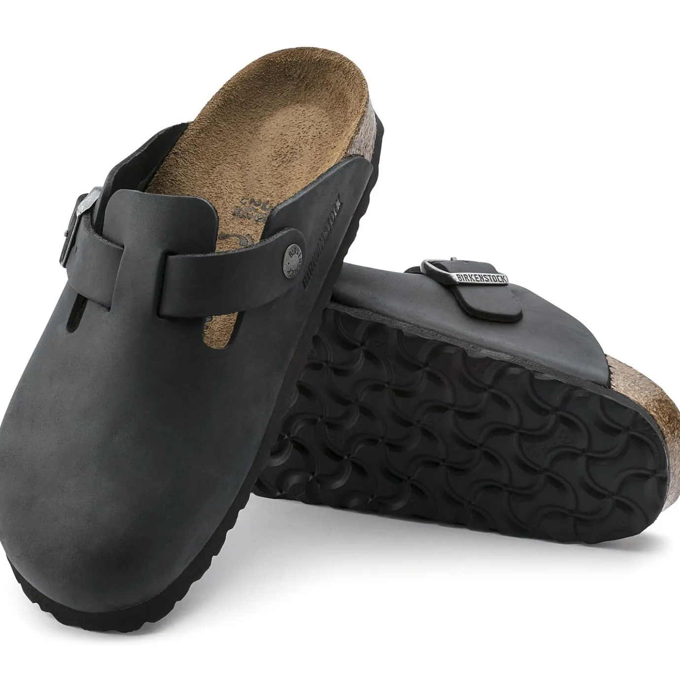 Birkenstock Clogs<Boston Black