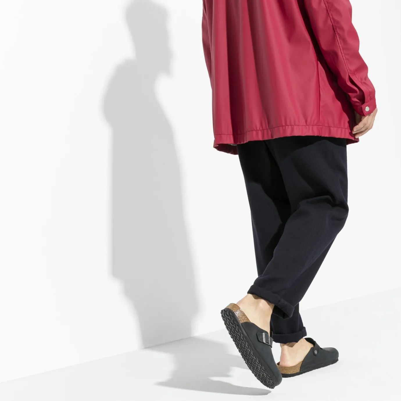 Birkenstock Clogs<Boston Black