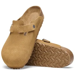 Birkenstock Clogs<Boston Corduroy Cork Brown