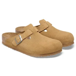 Birkenstock Clogs<Boston Corduroy Cork Brown