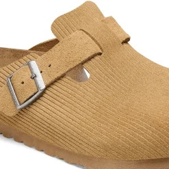 Birkenstock Clogs<Boston Corduroy Cork Brown