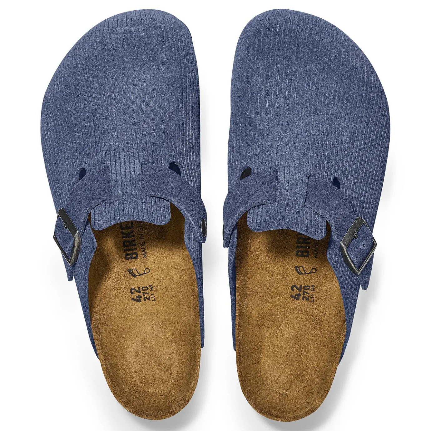 Birkenstock Clogs<Boston Corduroy Indigo