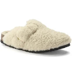 Birkenstock Clogs<Boston Big Buckle Eggshell