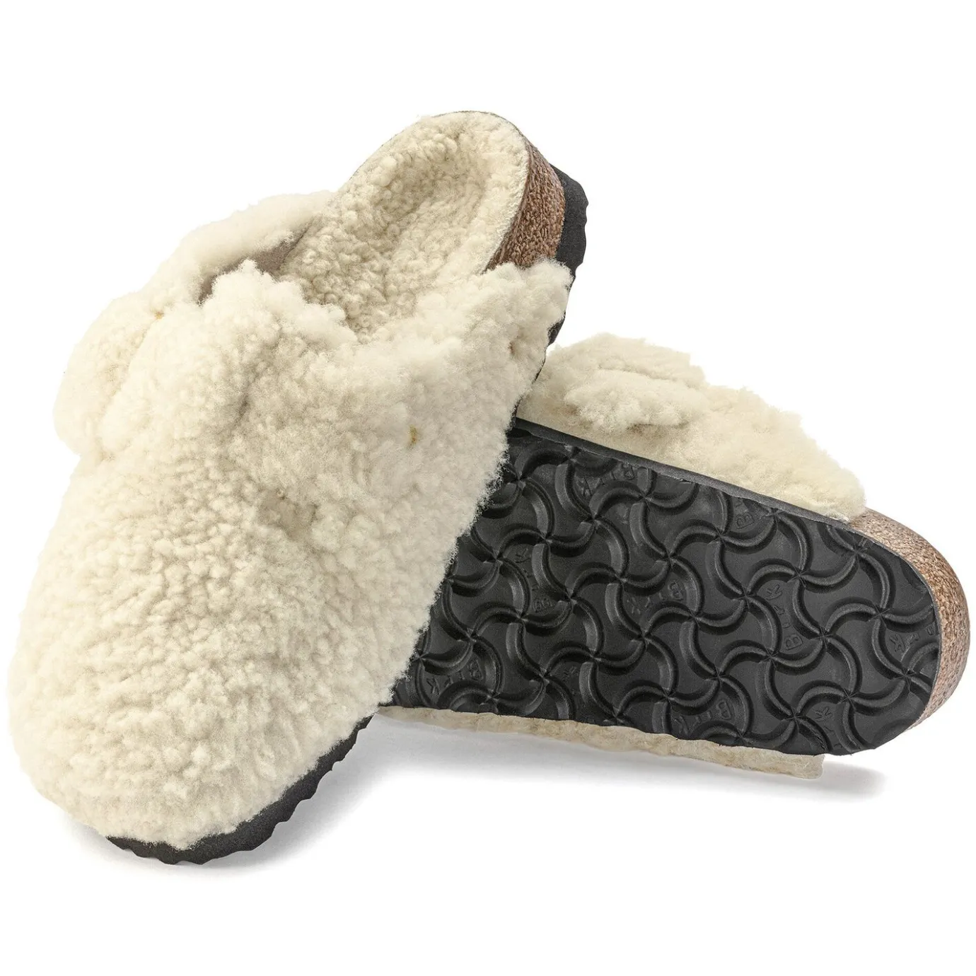 Birkenstock Clogs<Boston Big Buckle Eggshell
