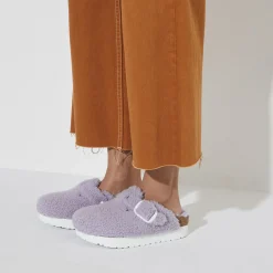 Birkenstock Platform<Boston Big Buckle Platform Purple Fog
