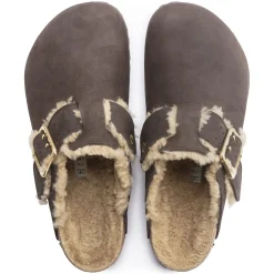 Birkenstock Clogs<Boston Bold Shearling Espresso