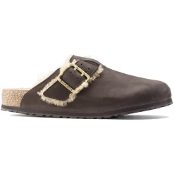 Birkenstock Clogs<Boston Bold Shearling Espresso