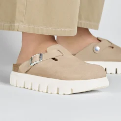 Birkenstock Clogs<Boston Chunky Warm Sand