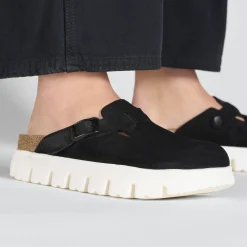 Birkenstock Clogs<Boston Chunky Black