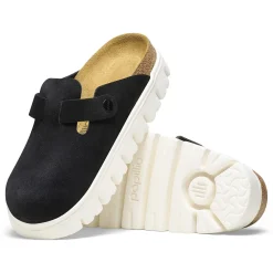 Birkenstock Clogs<Boston Chunky Black