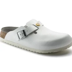 Birkenstock Clogs<Boston Esd White