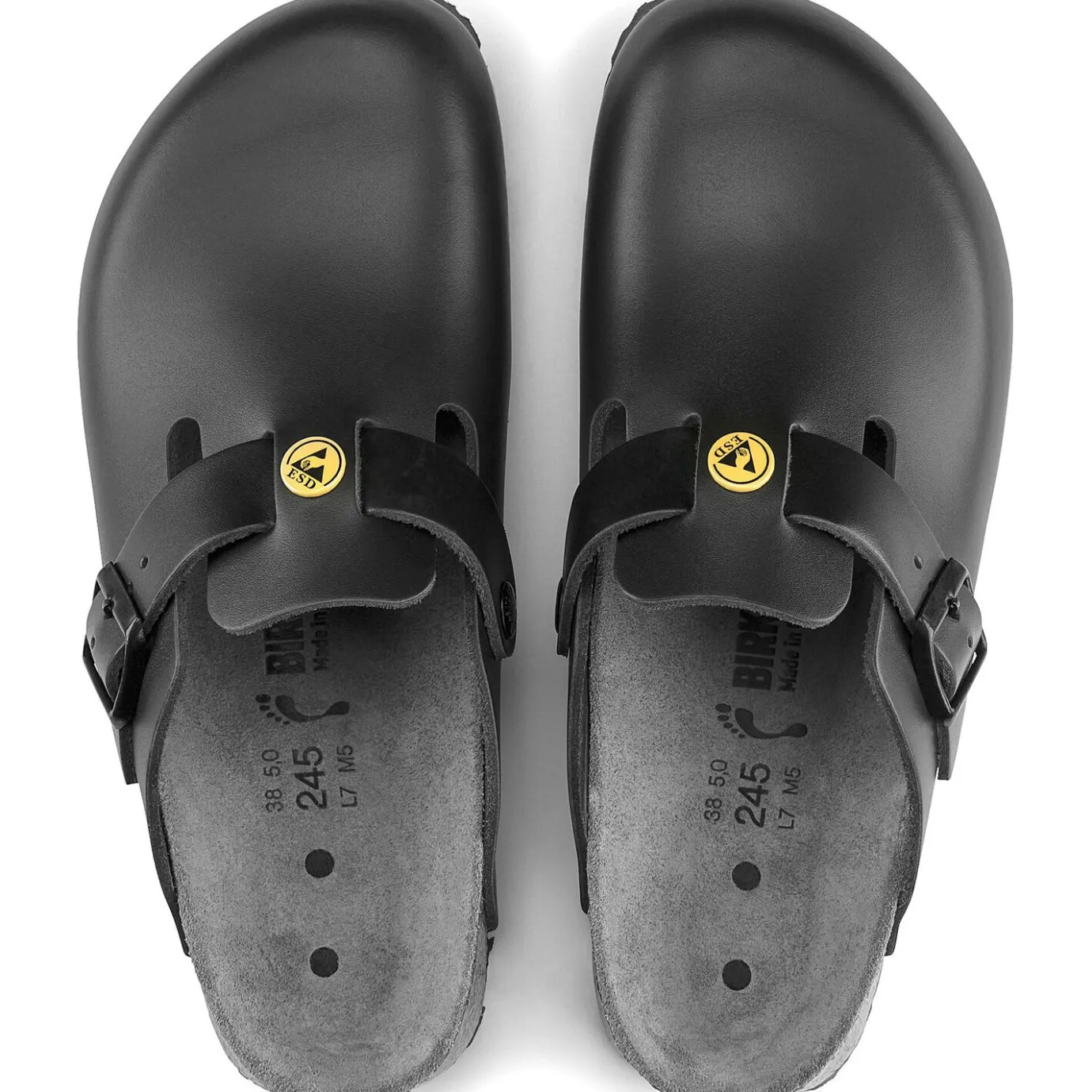 Birkenstock Clogs<Boston Esd Black