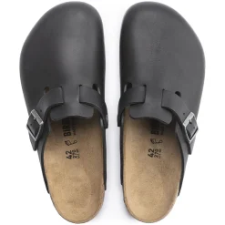 Birkenstock Clogs<Boston Grip Vintage Wood Black