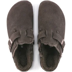 Birkenstock Clogs<Boston Shearling Mocha