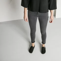 Birkenstock Clogs<Boston Shearling Black