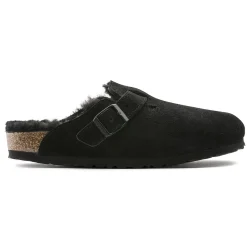 Birkenstock Clogs<Boston Shearling Black
