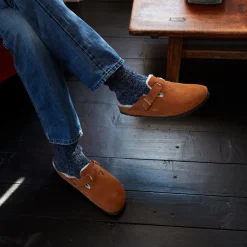 Birkenstock Clogs<Boston Shearling Mink