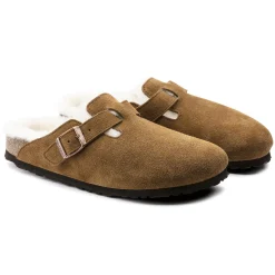 Birkenstock Clogs<Boston Shearling Mink