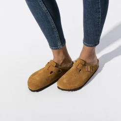 Birkenstock Clogs<Boston Soft Footbed Mink