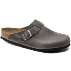 Birkenstock Clogs<Boston Soft Footbed Iron