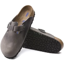Birkenstock Clogs<Boston Soft Footbed Iron