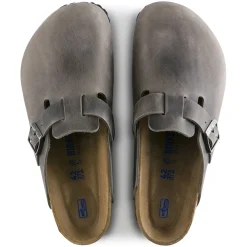 Birkenstock Clogs<Boston Soft Footbed Iron