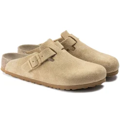Birkenstock Clogs<Boston Soft Footbed Latte Cream