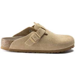 Birkenstock Clogs<Boston Soft Footbed Latte Cream