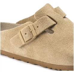 Birkenstock Clogs<Boston Soft Footbed Latte Cream
