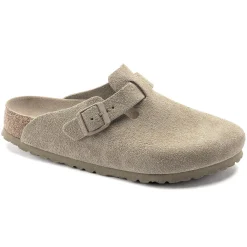 Birkenstock Clogs<Boston Soft Footbed Faded Khaki