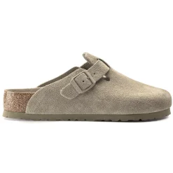 Birkenstock Clogs<Boston Soft Footbed Faded Khaki