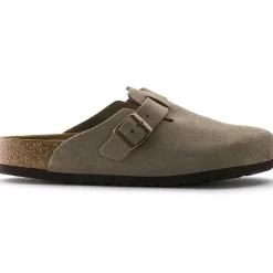 Birkenstock Clogs<Boston Soft Footbed Taupe