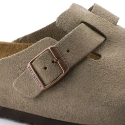 Birkenstock Clogs<Boston Soft Footbed Taupe