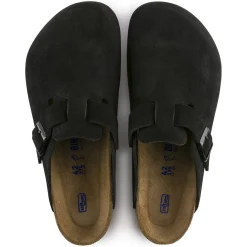 Birkenstock Clogs<Boston Soft Footbed Black