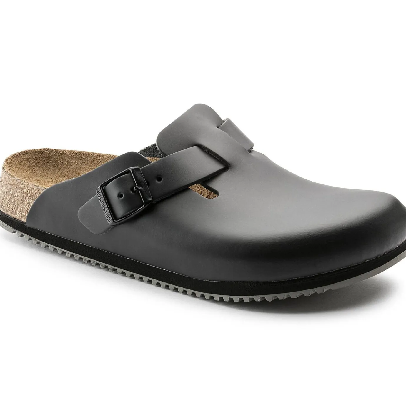 Birkenstock Clogs<Boston Super Grip Black
