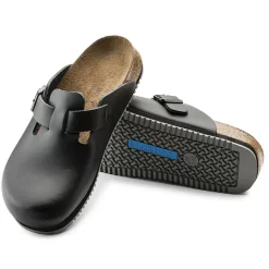 Birkenstock Clogs<Boston Super Grip Black