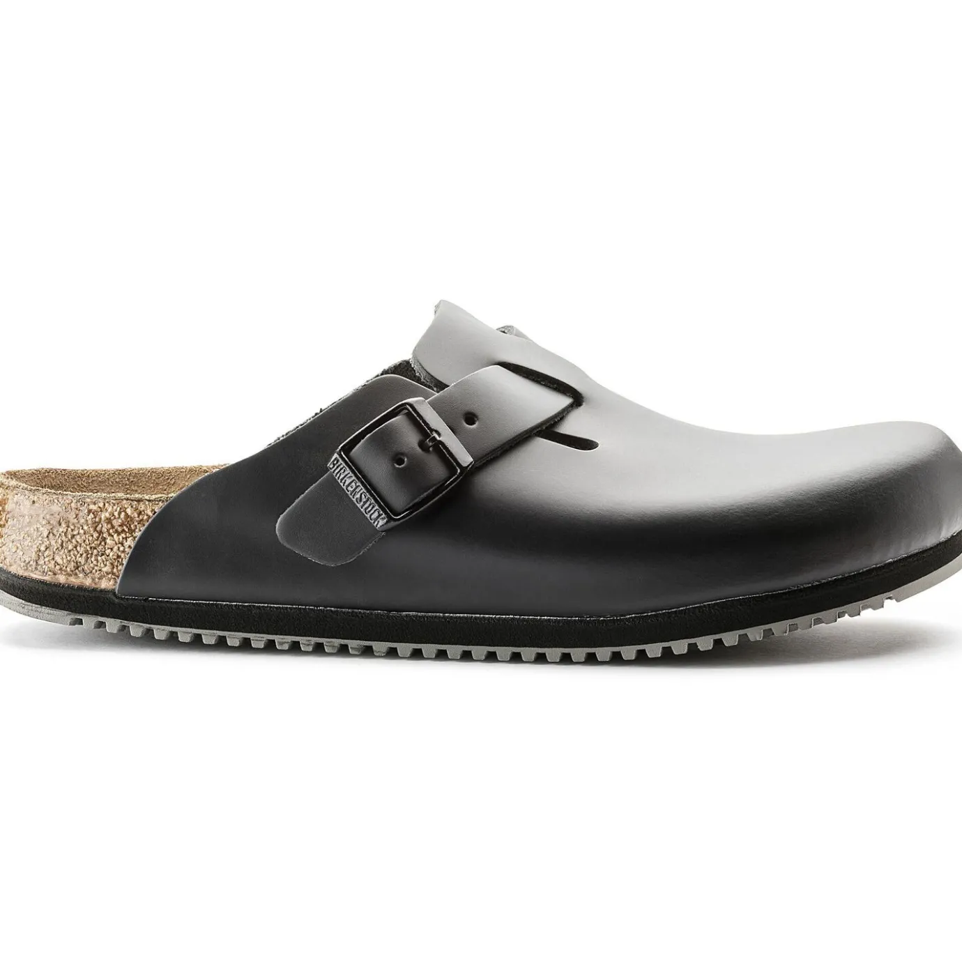Birkenstock Clogs<Boston Super Grip Black