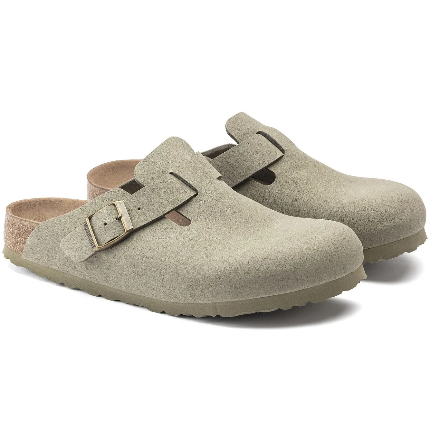 Birkenstock Clogs<Boston Vegan Khaki