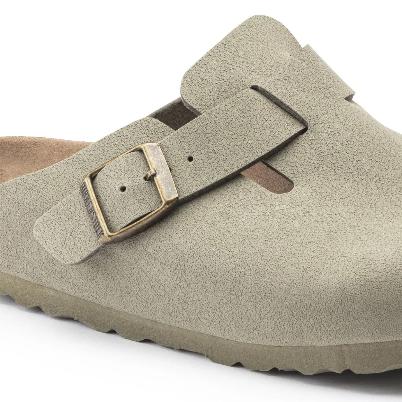 Birkenstock Clogs<Boston Vegan Khaki