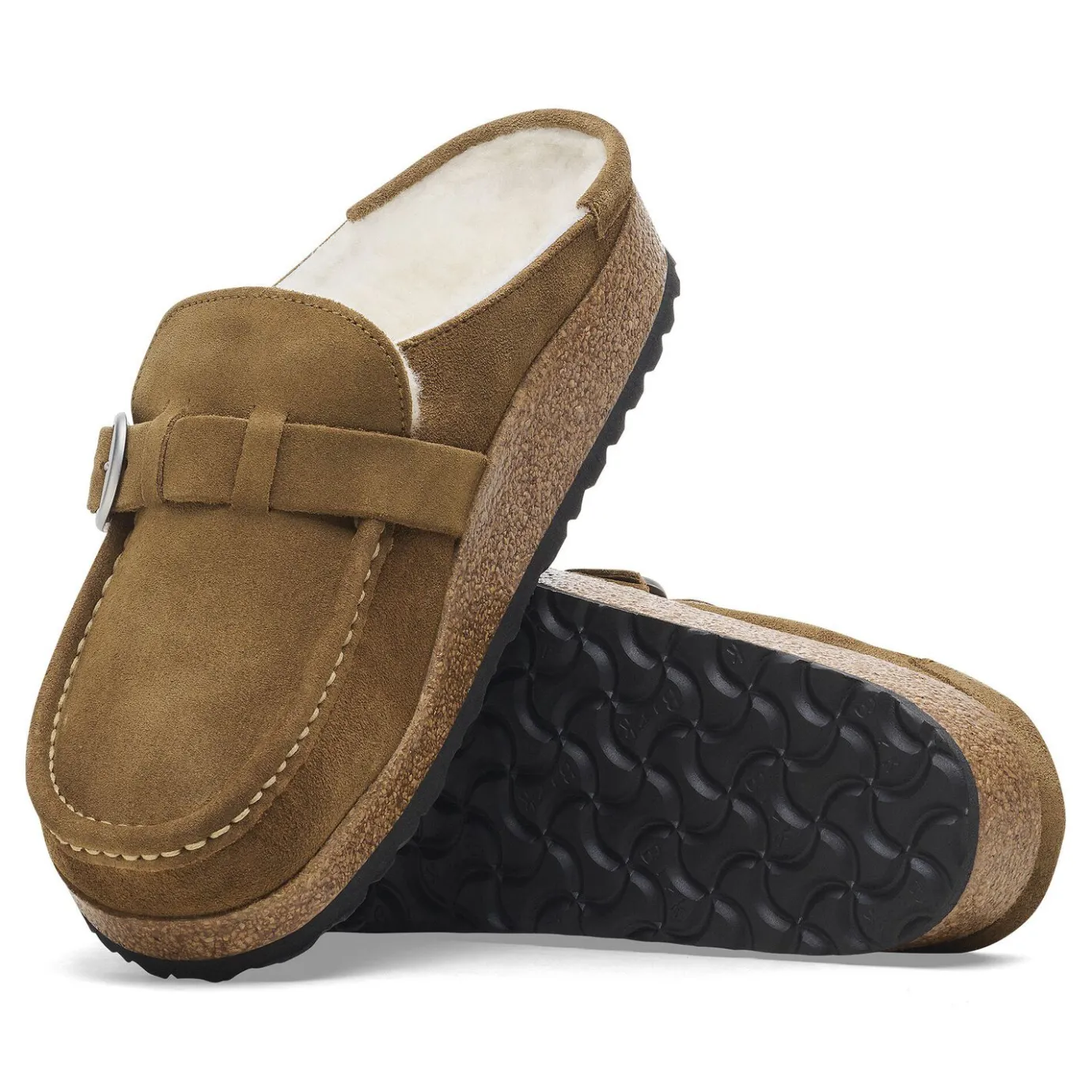 Birkenstock Clogs<Buckley Shearling Tea