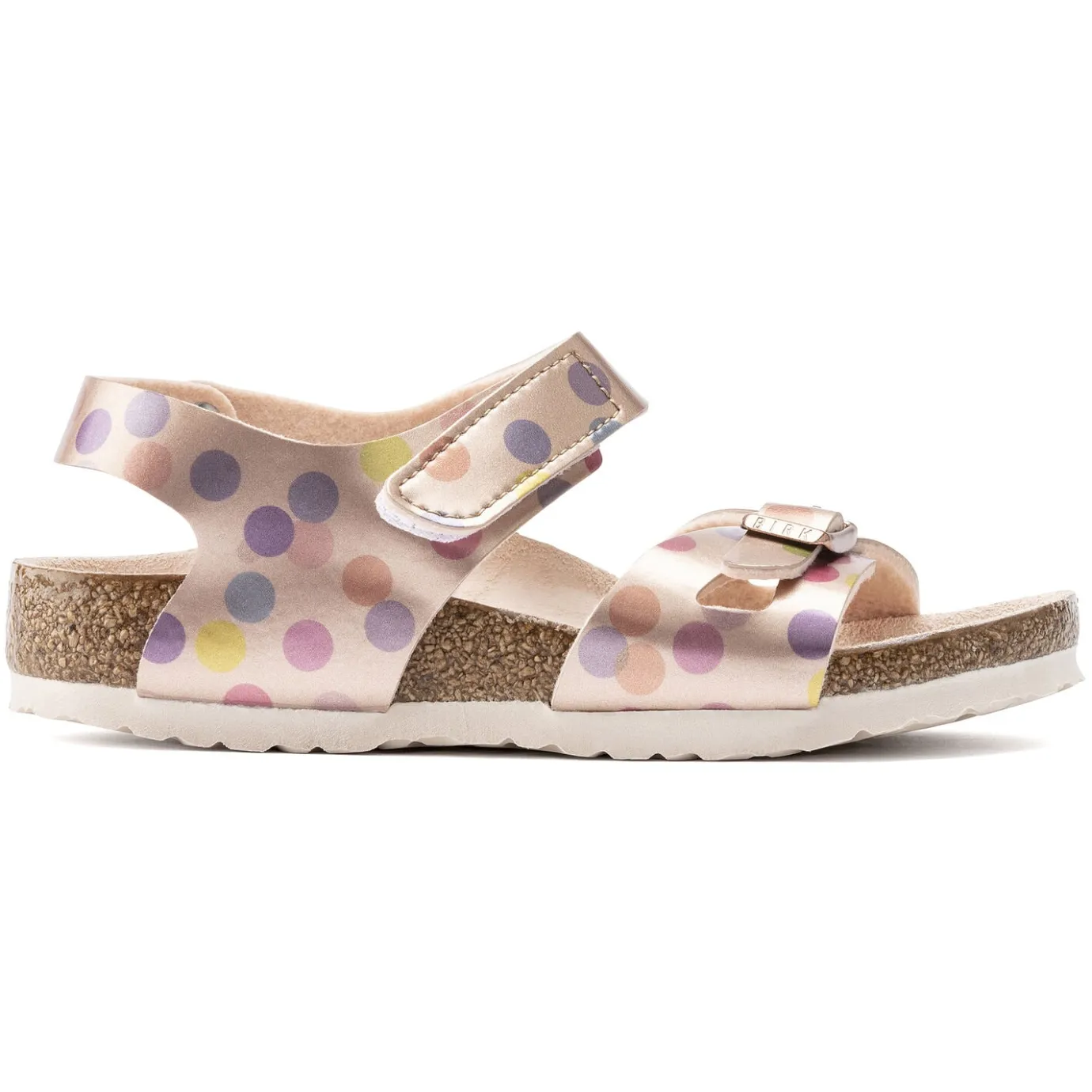 Birkenstock Strap Sandals<Colorado Kids Electric Metallic Dots Copper