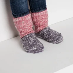Birkenstock Socks<Cotton Slub Kids Desert Rose