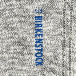 Birkenstock Socks<Cotton Slub Women Gray/White