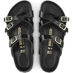 Birkenstock Multi-Strap Sandals<Franca High Shine Black