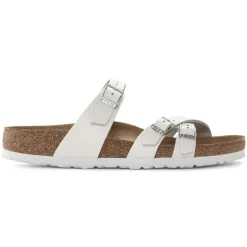 Birkenstock Multi-Strap Sandals<Franca White