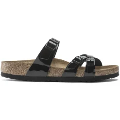 Birkenstock Multi-Strap Sandals<Franca Patent Black