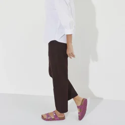 Birkenstock Multi-Strap Sandals<Franca Soft Footbed Dark Fuchsia
