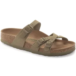 Birkenstock Multi-Strap Sandals<Franca Vegan Faded Khaki
