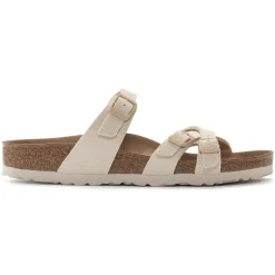 Birkenstock Multi-Strap Sandals<Franca Vegan Canvas Eggshell